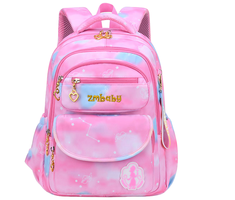 Kamida Primary School Schoolbag Female Sweet And Cute Gradient Backpack 1-3-6 Grade Large Capacity