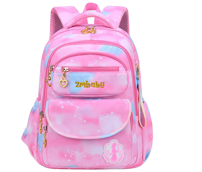 Kamida Primary School Schoolbag Female Sweet And Cute Gradient Backpack 1-3-6 Grade Large Capacity