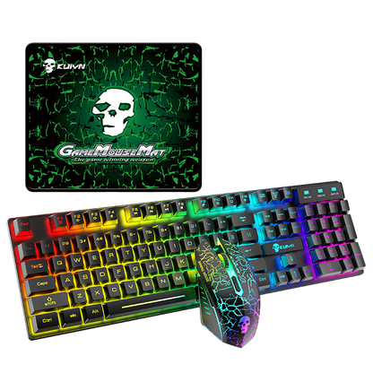 Kuiying T6RGB Luminous Keyboard And Mouse Set