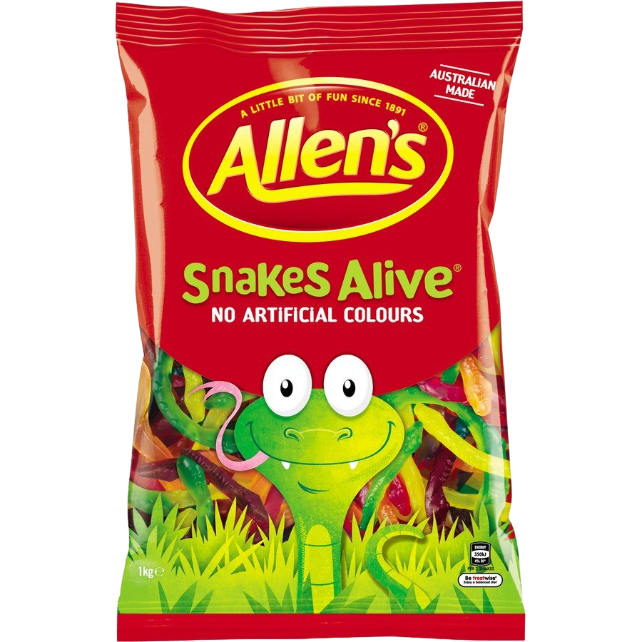 Allen’s Snakes Alive 100g