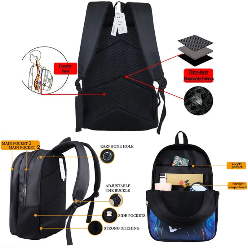 Children School Bags for Teenager Girls Boys