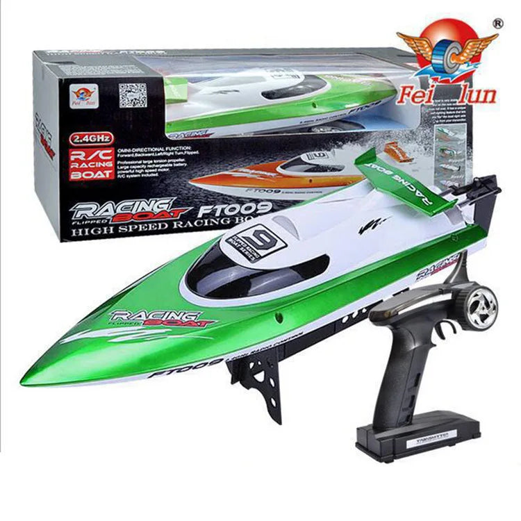 Feilun FT009 2.4G 4CH water cooling RC Boat Toy 35kM/H