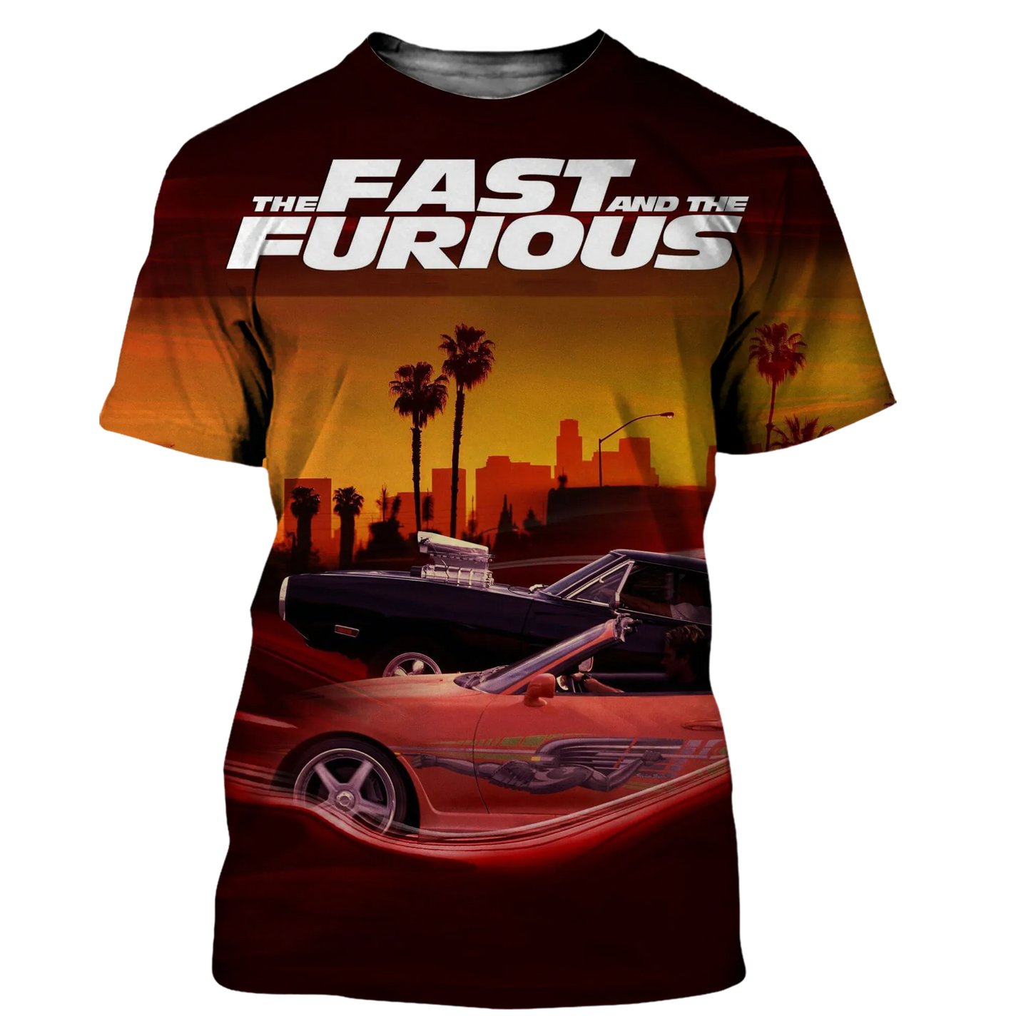 Fast And Furious 3D Print Boys Girls Unisex Streetwear Casual Fashion T Shirt