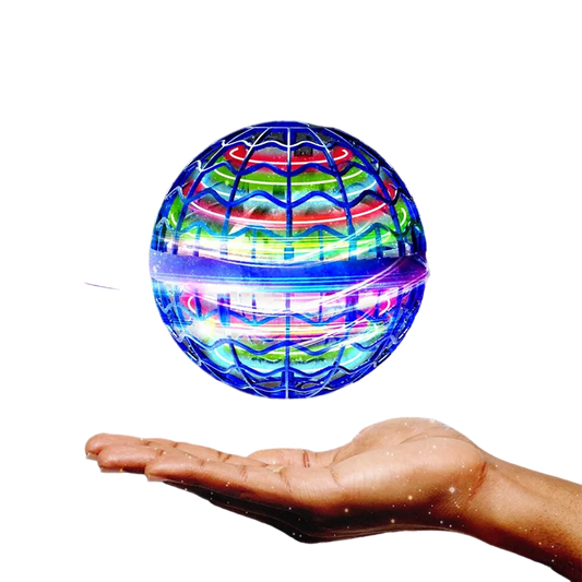 Original Fly Ball Spinner Magic Belt LED Light Drone Hover Ball Flying Boomerang Fingertip Toys Gifts for Kids Boys Girls