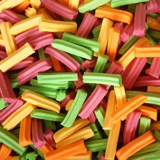 Musk Fruit Sticks Mini Mixed 100g