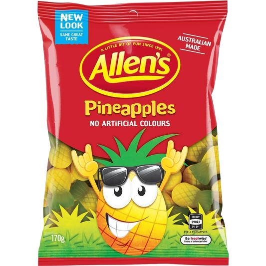 Allen's Pineapples 100g