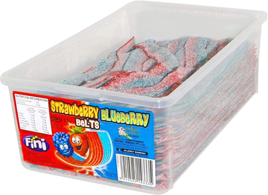 Fini Strawberry Blueberry Belts 100g